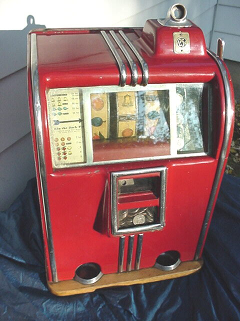 Caille 25 cent slot machine