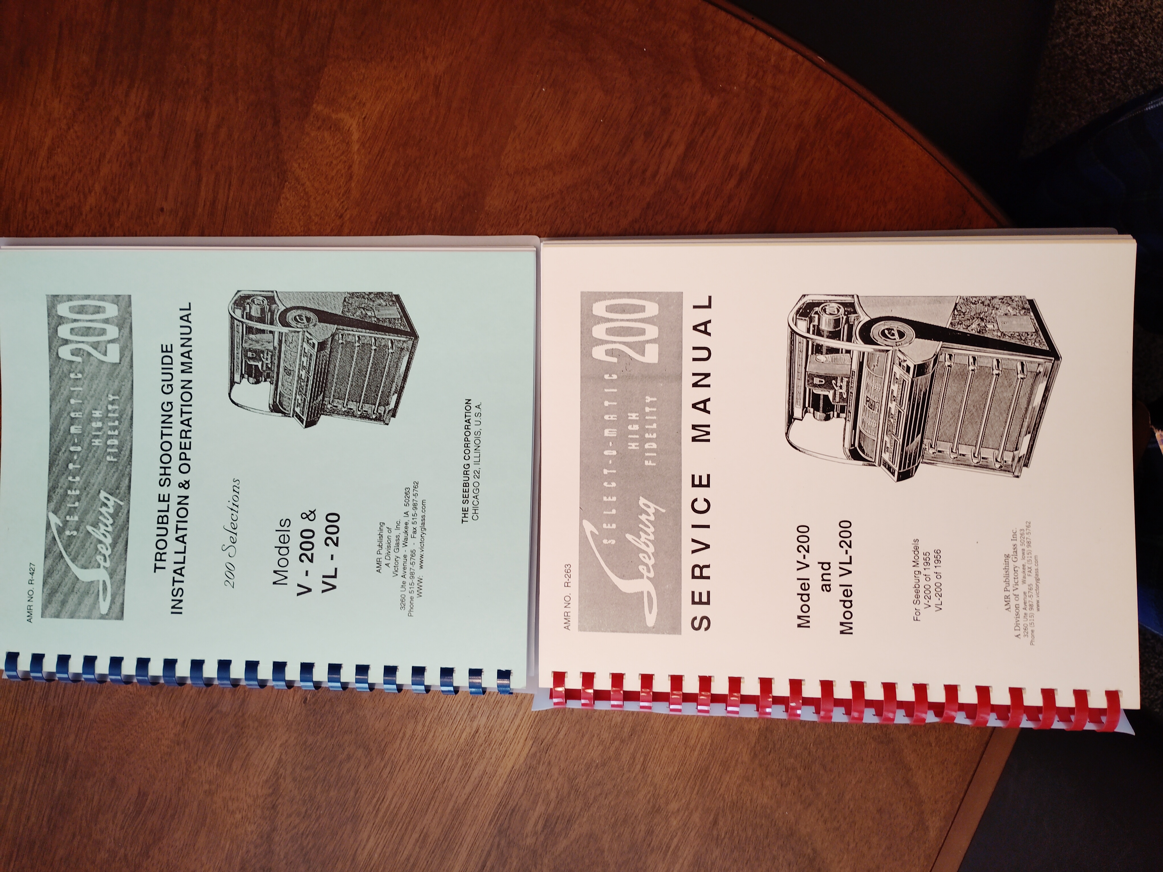 Seeburg Jukebox Owner Manuals