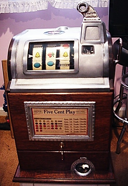 Jennings 5 cent slotmachine